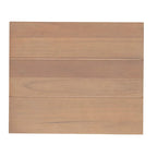 Ensemble de 4 tables pliantes en bois flotté, plateau en bois/acrylique