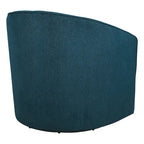 Fauteuil pivotant cylindrique 1 place, gris / beige / bleu azur / fumée