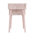 SEI Furniture Harzen Storage Vanity with Mirror