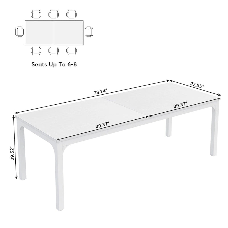 Bureau industriel pour 2 personnes, marron/blanc/noir, pieds en métal, double poste de travail