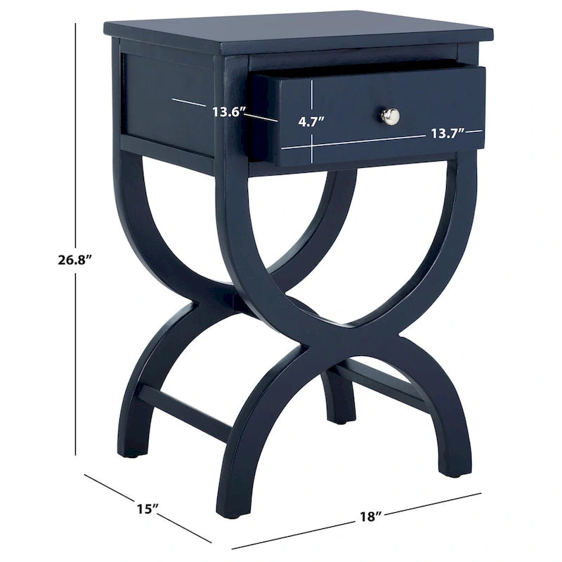 Table d'appoint/de chevet à 1 tiroir | Plusieurs coloris | Pour 1 personne