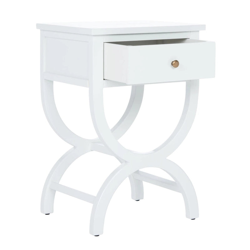 Table d'appoint/de chevet à 1 tiroir | Plusieurs coloris | Pour 1 personne