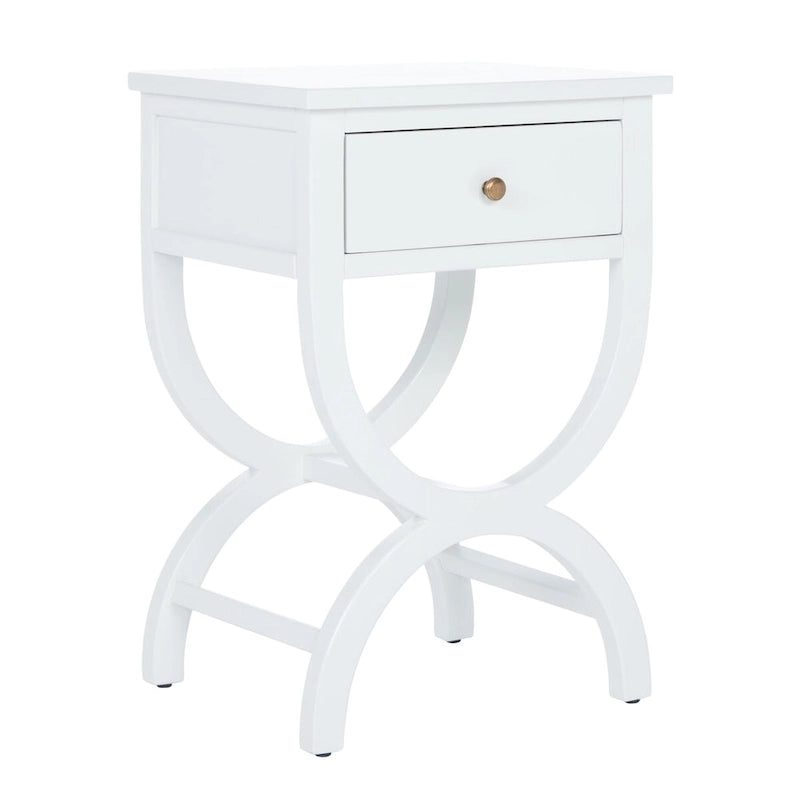 Table d'appoint/de chevet à 1 tiroir | Plusieurs coloris | Pour 1 personne