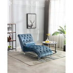 Chauffeuse en velours en forme de tonneau avec pieds en acrylique, une place, pour salon