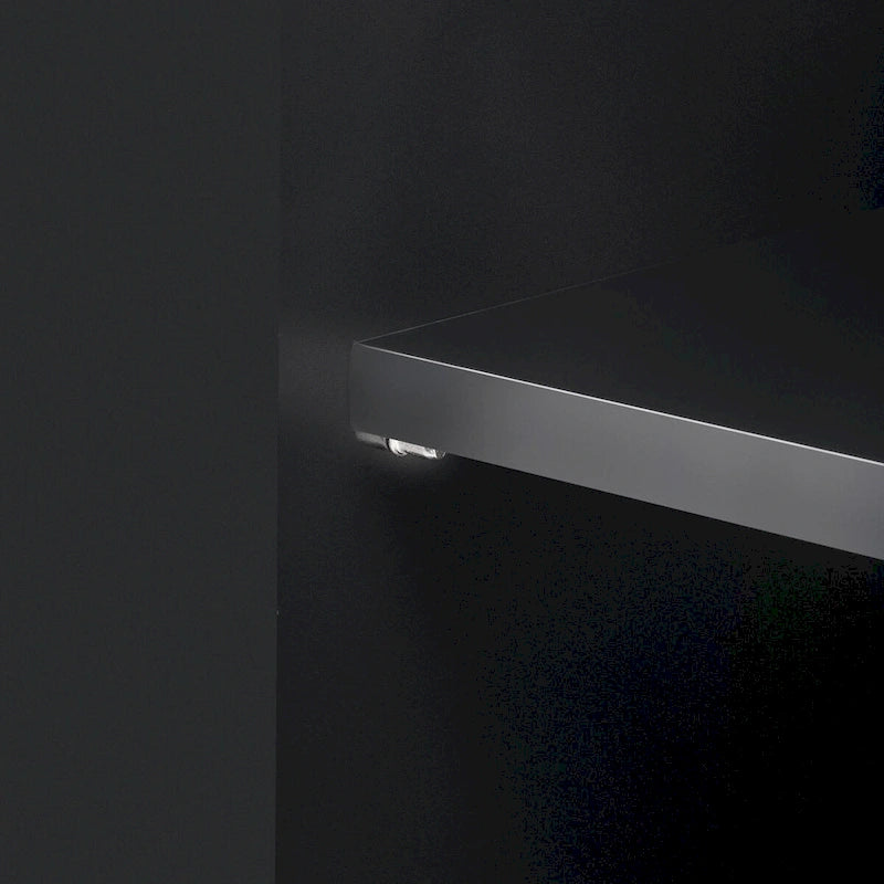 Meuble TV incurvé noir/blanc avec 4 tiroirs et placard, compatible avec les téléviseurs jusqu'à 80"