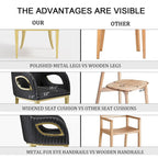 Fauteuil à accoudoirs Fox-Eye, capitonné en velours noir – Simple